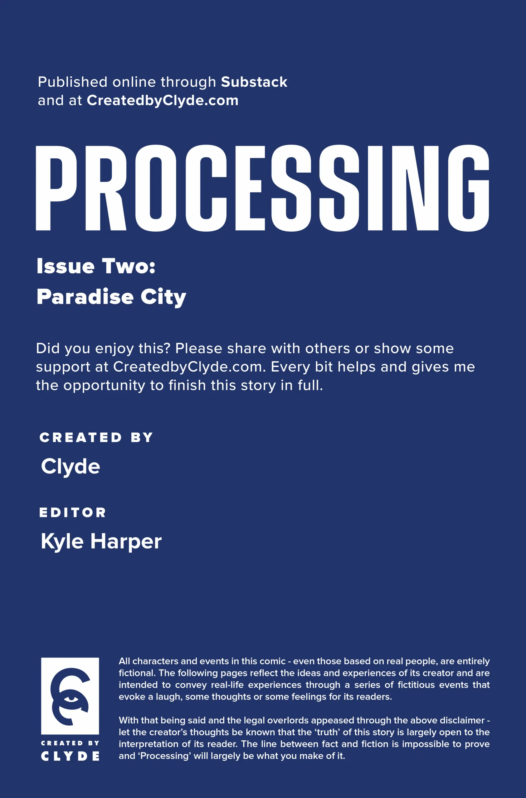 Processing episode 8, page 2