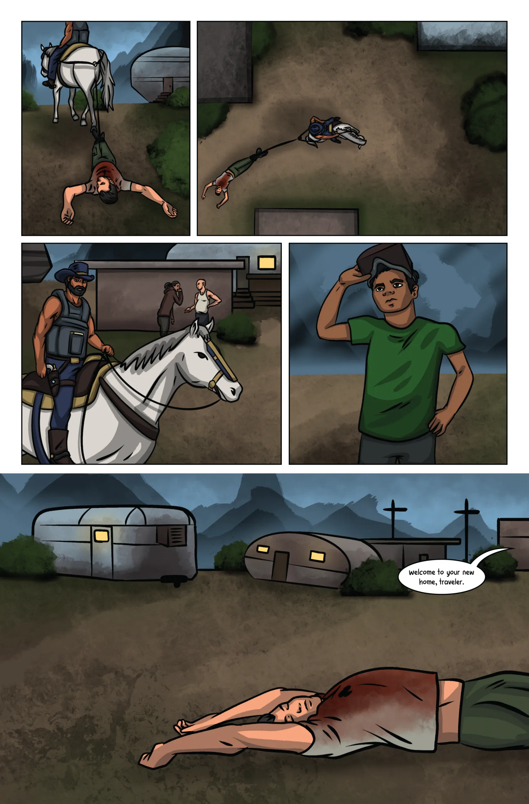 Processing episode 8, page 4