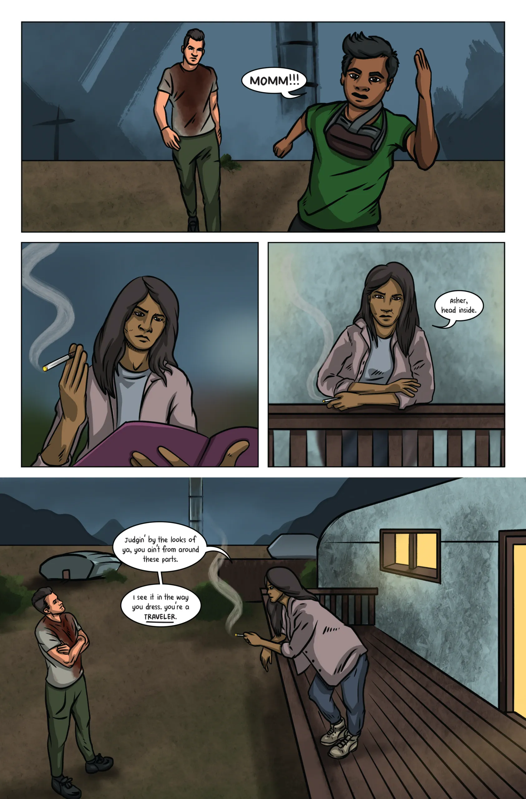 Processing episode 9, page 2